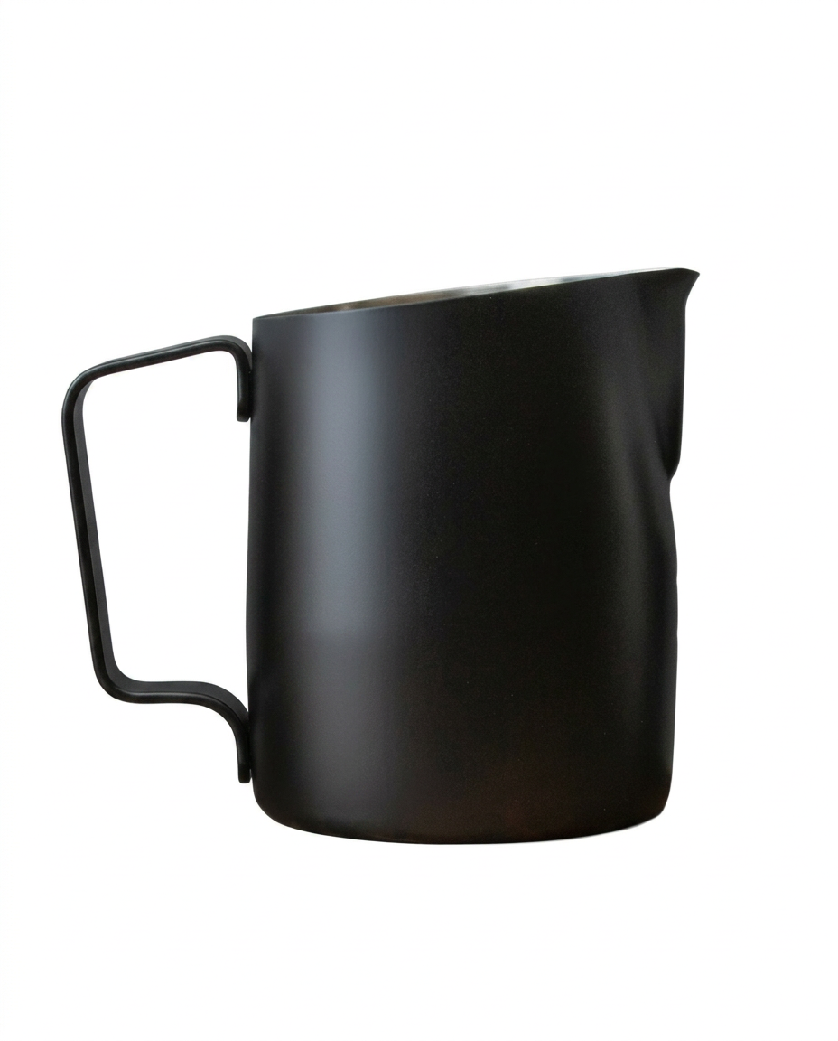 WPM 17 oz Tapered Spout Pitcher - Matte Black